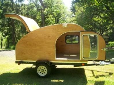 workman-teardrop-camper-trailer Teardrop Camper For Sale, Used Camping Trailers, Building A Teardrop Trailer, Teardrop Camper Plans, Camper Trailer For Sale, Teardrop Camper Trailer, Travel Camper, Vintage Camper Remodel, Trailer Diy