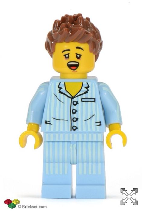 Sleepyhead Lego Self Portrait, Light Blue Pajamas, Lego Mural, Toy Sketch, Bg Reference, Candy Station Wedding, Animal Figurine Toys, Star Wars And Harry Potter, Five More Minutes