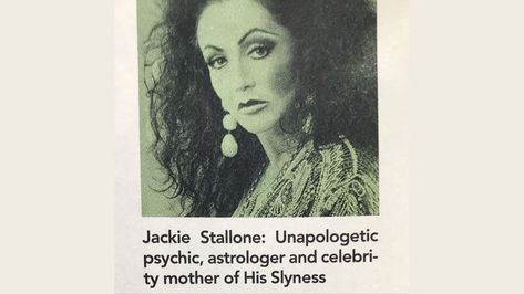 Jackie, the Sylvester Stallone's mother died dead recently at 98 according to sources close to the Stallone family told TMZ. #RIP Stallone Family, Jackie Stallone, Frank Stallone, Mother Died, Astrology Books, Sylvester Stallone, Years Younger, Reality Tv, Psychic