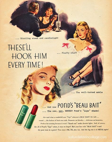 Vintage Makeup Ads, Lip Shades, Pin Up Vintage, Makeup Ads, Retro Makeup, Retro Beauty, Vintage Lifestyle, Beauty Ad, Old Advertisements