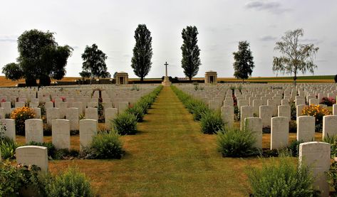 A.I.F. Burial Ground British Military cemetery, first world war, Flers (F) Richard Harmon, Military Cemetery, British Military, End Of Days, Cebu, First World, Cemetery, Ritual, Country Roads