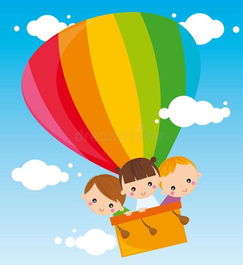 Cartoon Rainbow, Flying Balloon, Balloon Illustration, Happy Diwali Images, School Frame, Rainbow Clouds, School Wall Art, Diwali Images, Arabic Alphabet For Kids