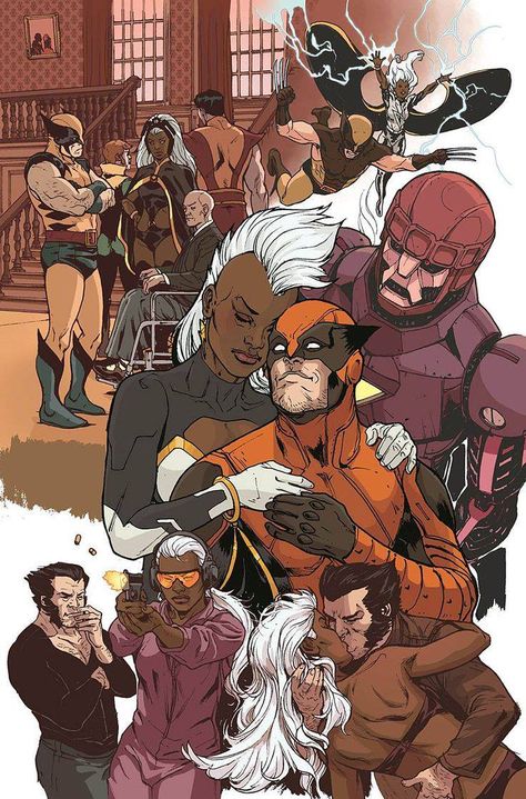 Wolverine And Storm, Storm Marvel, Wolverine Art, Comics Anime, Marvel Xmen, Marvel Characters Art, Comic Characters, Wolverine Marvel, Art Comic