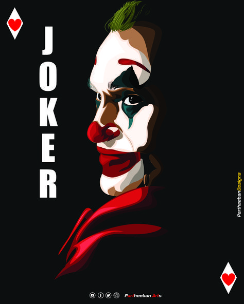 Joker Illustration Art, Joker Pop Art, Joker Animated, Shepard Fairey Art, Joker Illustration, Joker Logo, Joker Cartoon, Joker Painting, Harley And Joker Love