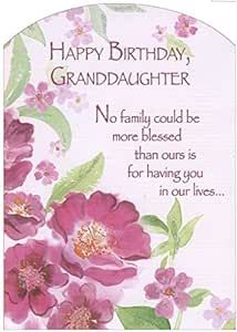 Happy Birthday Granddaughter, Birthday Granddaughter, Birthday Verses, Happy Birthday Cake Pictures, No Family, Birthday Card Sayings, Happy Birthday Wishes Cards, Granddaughter Birthday, Birthday Gift Cards