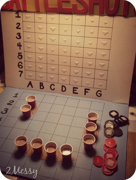 Drinking Board Games Diy, Shot Drinking Games, Battle Shots, Drinking Board, School Games For Kids, Drinking Board Games, Diy Yard Games, Board Games Diy, Xmas Games