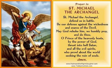 St Michael The Archangel Prayer, Saint Michael Angel, St Michael Prayer, Saint Michael The Archangel, Coloring Pages Nature, Archangel Prayers, St Michael The Archangel, Printable Prayers, Michael The Archangel