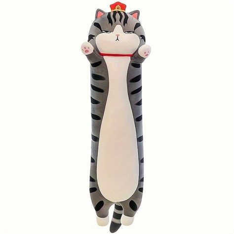 Long Cat, Cat Throw Pillow, Cat Doll, Thanksgiving Gift, Gift Cute, Thanksgiving Gifts, Gift Christmas, Christmas Halloween, Plush Toy