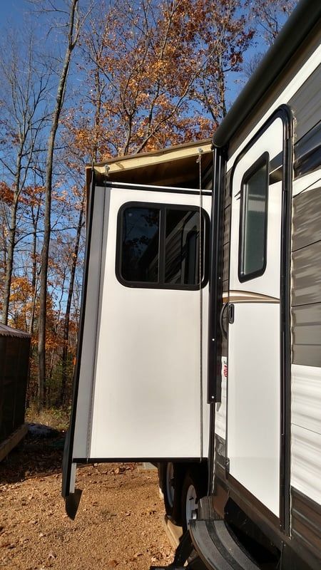 Winter Camping with Slide Outs (WI) - Jayco RV Owners Forum Chevy 2500hd, Jayco Rv, Plastic Roofing, Arizona City, Rv Travel Trailers, Ford Excursion, Winter Camping, Air Ride, Too Soon