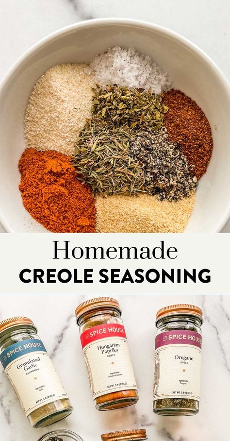 Arabic Seasoning, Homemade Creole Seasoning, Diy Seasoning Mixes, Creole Seasoning Mix Recipe, Creole Seasoning Recipe, Homemade Seasoning Mixes, Creole Spice Blend, Cajun Spice Blend, Spice Store