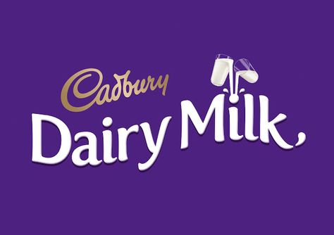 New Cadbury Dairy Milk Branding on Packaging of the World - Creative Package Design Gallery Chocolate Milk Wallpaper, Yogurt Branding, Milk Wallpaper, Dutch Hair, Gummi Candy, Mondelez International, Corn Flake, Chocolate Logo, Easy Jet