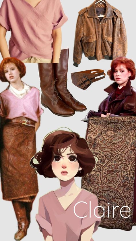 the princess #80sinspo #styleinspo #80smovie #clairestandish Claire Standish, The Breakfast, The Breakfast Club, The Princess