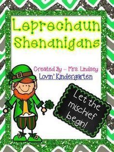 Leprechaun Classroom, Leprechaun Visit, Leprechaun Shenanigans, Leprechaun Tricks, The Leprechaun, Kindergarten Rocks, St Patricks Day Crafts For Kids, March Activities, Children's Activities