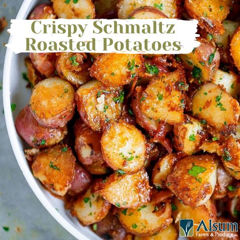 Crispy Potato Recipes, Petite Red Potatoes, Vegetable Entrees, Baked Potato Dip, Delicious Potatoes, Best Roast Potatoes, Herb Roasted Potatoes, Potato Dinner, Roasted Potato Recipes