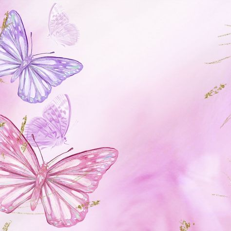 Cute Butterfly Backgrounds, Background Aesthetic Butterfly, Purple Butterfly Background, Pink Background Aesthetic, Background Gradient, Aesthetic Butterfly, Background Cute, Butterfly Background, Butterfly Pictures