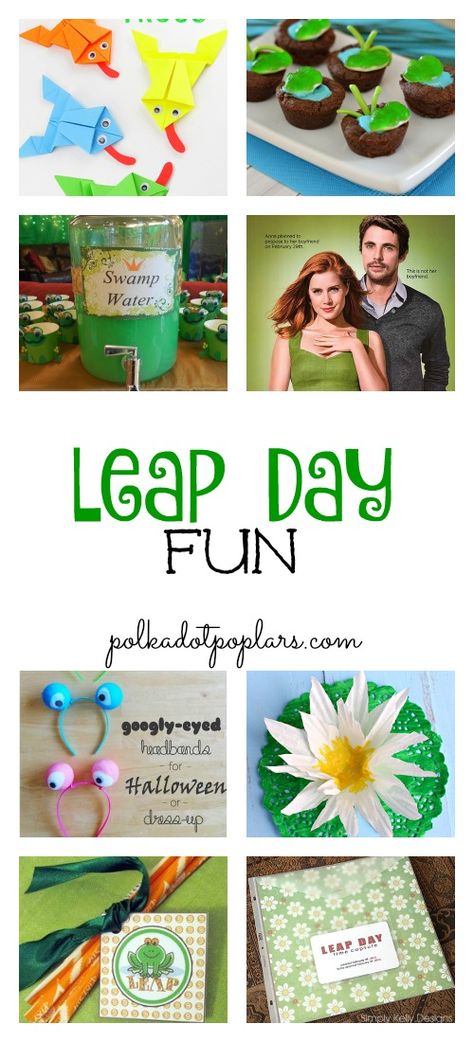 Leap Day Ideas For Your Family Leap Year Time Capsule, Curriculum Themes, Random Holidays, Year Board, Frog Party, February Activities, February Ideas, February Activity, Reading Month