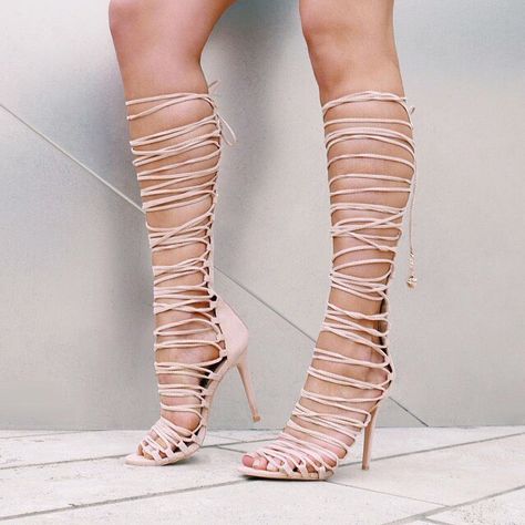 We know you’re a little tied up right now, but ALL heels – including our Lace-Up 2 Win Gladiator Sandals – are up to 60% off! Shop our bio link to get started... #gojane #heels #gladiator #dtla #ootd #ootn #datenight #sexyheels #sotd #theseareheelsnotflatsandals Gladiators Sandals, Tan Strappy Heels, Gladiator Boots, Gladiator High Heels, Heels Strappy, Gladiator Sandals Heels, Wild Diva Shoes, Salon Suites, Heel Accessories