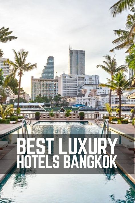 10+ Coolest & Most Luxurious Hotels in Bangkok - (2019 UPDATED) Bangkok Luxury Hotels, Bangkok Hotels, Exotic Vacations, Thailand Travel Tips, Bangkok City, Luxury Travel Destinations, Bangkok Hotel, Bangkok Travel, Visit Thailand