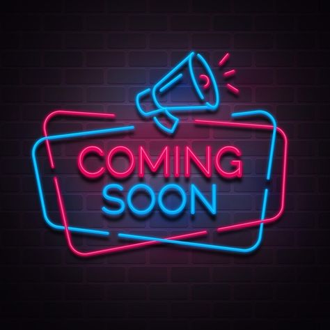 Coming Soon Wallpaper, Coming Soon Background, New Collections Poster, Happy Birthday Photo Editor, Neon Light Wallpaper, Good Morning Coffee Images, Cake Logo Design, Neon Backgrounds, Neon Logo