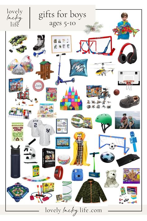 60+ Christmas Gift Ideas for Boys - Lovely Lucky Life Top Gifts For Boys, Gift Ideas For Boys, Stocking Stuffers For Boys, Best Gifts For Boys, Cool Gifts For Teens, Top Christmas Gifts, Presents For Boys, Gifts For Teen Boys, Christmas Gifts For Boys