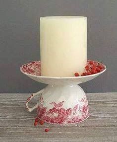 Tea Cup Craft Ideas, Teacup Upcycle, Tea Cup Crafts Diy, Old Tea Cups Ideas, Brunch Fundraiser, Tea Pot Decor, Tea Cup Projects, Teacup Ideas, Tea Cup Decorations