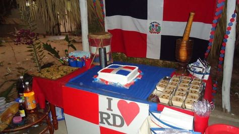 Dominican Republic Birthday Party Ideas | Photo 2 of 5 | Catch My Party Dominican Independence Day, 70th Birthday Parties, 80th Birthday Party, Hispanic Heritage Month, 80th Birthday, Bday Ideas, 70th Birthday, Man Birthday, Birthday Party Ideas