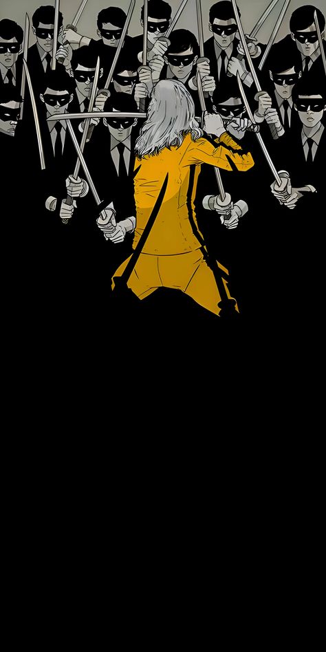 Kill Bill Aesthetic Wallpaper, Kill Bill Wallpaper, Kill Bill Aesthetic, Kill Bill Art, Movie Frames, Movies Wallpaper, F1 Wallpaper, Film Posters Art, Amoled Wallpapers