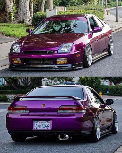 Honda Prelude 💜   @mdh_mod07 #honda #cars #car #iconiccars Honda Prelude Tuning, Initial D Car, Car Aesthetics, Rocket Bunny, Jdm Honda, Best Jdm Cars, Honda Prelude, Honda Cars, Import Cars