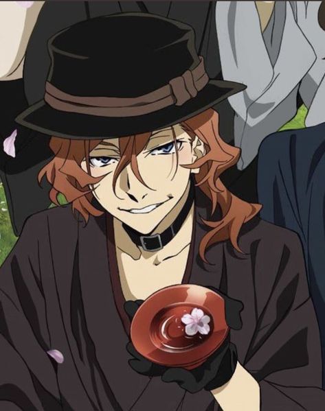 Chuuya Nakahara, Silly Dogs, Fancy Hats, Dazai Osamu, Anime Wall Art, Bongou Stray Dogs, Stray Dogs Anime, Ambulance, Bungo Stray Dogs