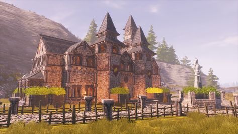 Conan Exiles, Base Building, Yoga Burn, Ark Survival Evolved, Building Concept, Minecraft Architecture, Unique Buildings, Survival Games, Building Plans