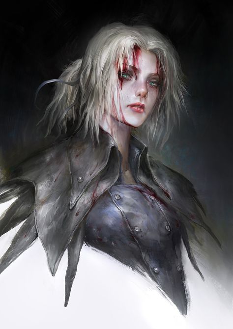 #ArtTLG #digitalart #artwork #wallpaper #drawing #art #colorful #painting #scifi #fantasy Eileen The Crow, Female Hunter, Bloodborne Art, Crow Art, Drawing Wallpaper, Bloodborne, The Crow, Amazing Drawings, Soul Art