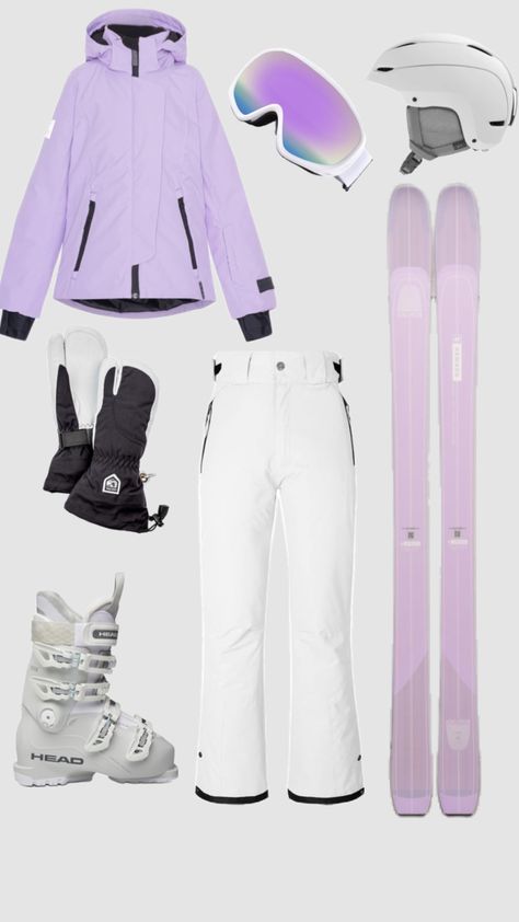 #fyp #foryoupage #outfitinspo #ski #preppy #purple #winter #sking #skier #slopes Ski Preppy, Skiing Aesthetic Outfits, Cute Ski Outfits, Preppy Purple, Tennis Outfit Aesthetic, Skiing Aesthetic, Ski Outfit, Skiing Outfit, Tennis Clothes