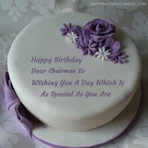 Download Indigo Rose Happy Birthday Cake For Chairman Sir Rose Happy Birthday, Rosé Birthday Cake, Happy Birthday Amanda, Happy Birthday Cake With Name, Cake Pic, Online Birthday Cake, 19th Birthday Cakes, Happy Birthday Prince, Purple Cakes Birthday