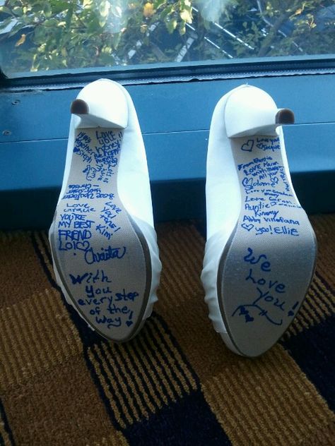 My something blue, brides maids sign bottom if brides shoes My Something Blue, Brides Shoes, Spring Garden Party, Blue Bride, Blue Toes, Something Blue Wedding, Wedding Activities, Plan My Wedding, Blue Bridesmaids