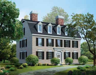 Federal Colonial House, Colonial House Floor Plans, Colonial Floor Plans, Federal Style House, House Plans Colonial, Colonial House Plans, Southern Living House Plans, Classical House, Colonial Style Homes