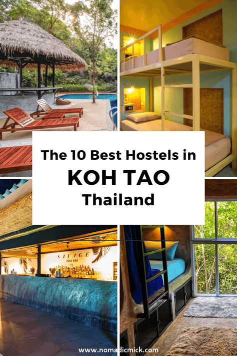 Here's my guide to the 10 best hostels in Koh Tao, Thailand to help you find the best Party / Chill / Solo Traveller hostel in Koh Tao. Koh Tao Thailand, Pool Bar, Koh Tao, Best Party, Solo Travel, Best Part Of Me, Tao, The 10, Thailand