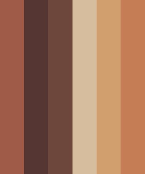 Calico Cat Color Palette, Calico Color Palette, Pumpkin Color Palette, Brown Orange Color Palette, Brown Pallete Color, Character Color Palette, Caramel Palette, Brown Pallet, Fall Colour Palette