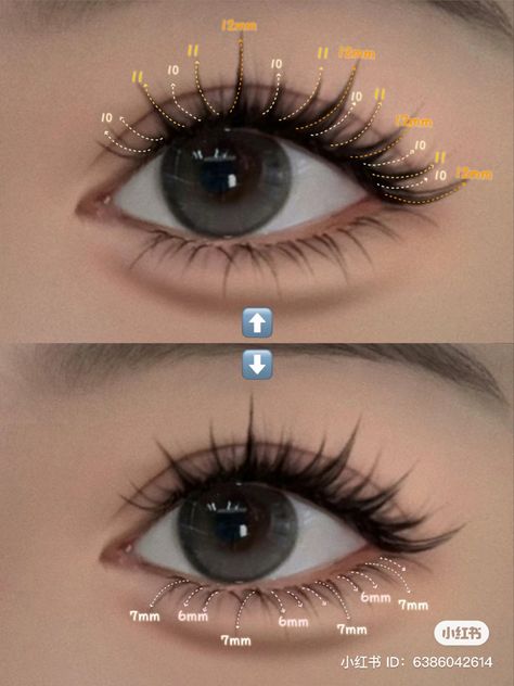 Manhua Lash Extensions, Doe Eyelash Extensions, Eyelashes Extensions Styles, Asian Eyelash Extensions, Korean Lashes, Manhua Lashes, Douyin Beauty, Cat Eyelashes, Marcille Donato