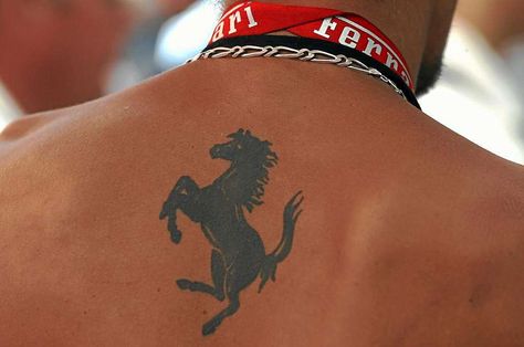 #Ferrari #Tatoo Aa Tattoos, Ferrari F12berlinetta, Butterflies In My Stomach, Text Tattoo, Horse Tattoo, 1 Tattoo, Ferrari F40, Ferrari Logo, Motor Racing