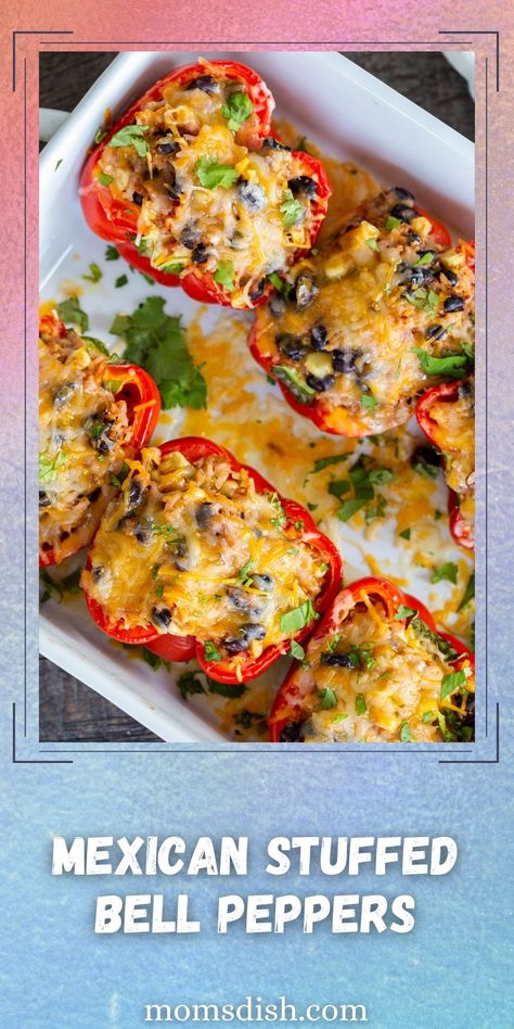 Mexican Stuffed Bell Peppers are a fiesta in your mouth! The vibrant colors of this dish will pull you in, but the flavors will make you stay. Mexican Stuffed Bell Peppers, Bell Pepper Recipes, Health Dinner Recipes, Peppers Recipes, Healthy Dishes, Quesadillas, Bell Peppers, Stay Healthy, Healthy Dinner Recipes