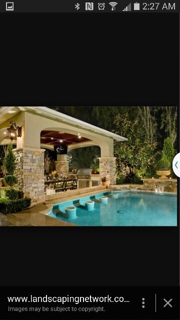 Swim up bar ideas Farm Pool, Pool Bar Ideas, Pool Bars, Outdoor Renovation, Swim Up Bar, Summer Pool Party, Backyard Pool Designs, Swimming Pools Backyard, Pool Bar