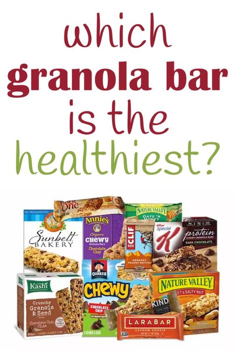 What are the healthiest granola bars? You might be surprise to learn that some favorite granola bar brands are filled with added sugar and other unhealthy ingredients. Find out what ingredients are in healthy granola bars Low Calorie Granola, Granola Calories, Best Granola Bars, Nature Valley Granola, Fun Meals, Granola Recipe Healthy, Healthy Granola Bars, Keto Granola, Healthy Eating Guidelines