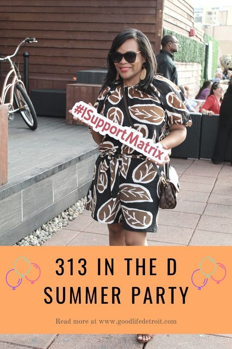 I attended my first Detroit summer rooftop party and it was so much fun! Read more about my time at 313 in the D. #Detroit #detroitcity #detroitlife #detroittravel #summertravelideas Summer Rooftop Party, Fundraiser Party, Detroit History, Rooftop Party, Detroit City, Couples Vacation, Interesting Places, Pinterest Blog, Human Services