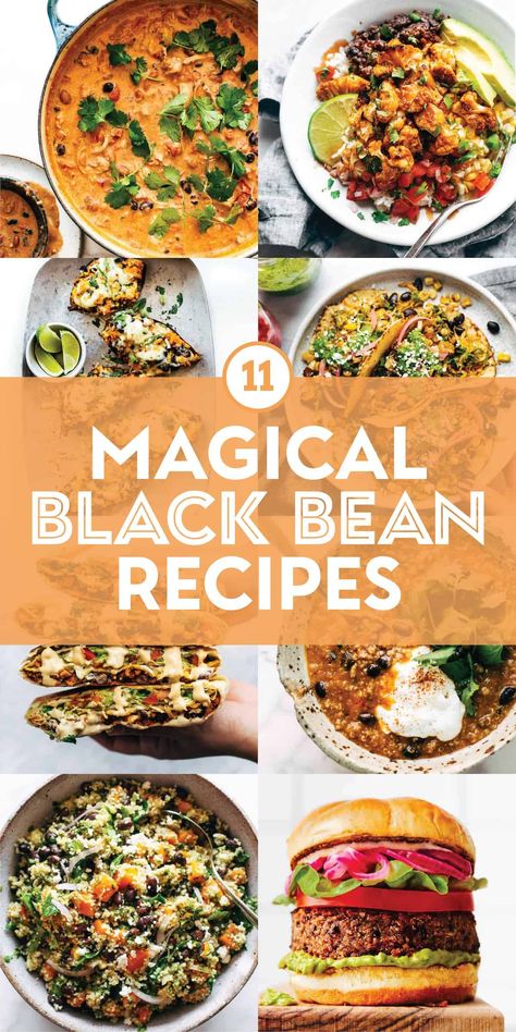 Vegan Dinner Black Beans, Hidden Black Bean Recipes, What Can I Make With Black Beans, Budget Bean Recipes, Vegetarian Recipes With Black Beans, Black Bean Entree Recipes, Heart Healthy Black Bean Recipes, Vegan Bean Dinner Recipes, Recipes Using Dried Black Beans