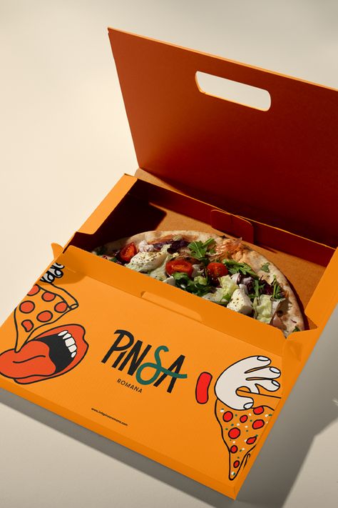 packaging design, illustration, vibrant packaging, branding, Pizza Packaging Design Creative, Pizza Package Design, Creative Pizza Packaging, Pizza Branding Design, Pizza Presentation, Product Promotion Design, Pizza Packaging Design, Illustrated Packaging, Pizza Packaging