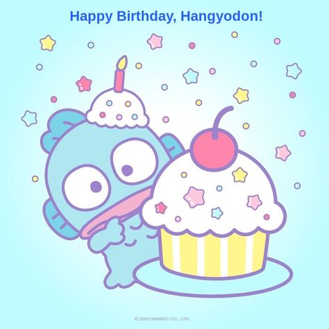 Happy Birthday Instagram, Happy Birthday Doodles, Birthday Doodle, Birthday Instagram, O Fish Ally, Melody Hello Kitty, Comic Style Art, Sanrio Wallpaper, Cute Doodle Art