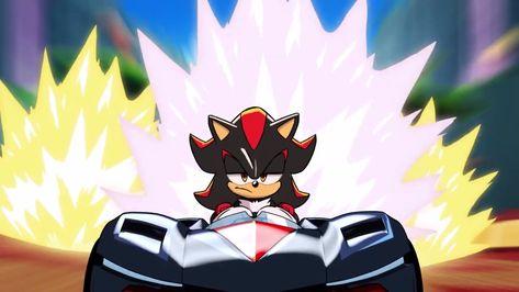 Shadow The Hedgehog | Team Sonic Racing Overdrive Team Sonic Racing Overdrive, Sonic Racing Overdrive, Team Sonic Racing, Shadow Fanart, Chaos Control, Sonic Racing, Archie Sonic, Sonic Shadow, Chaos Emeralds