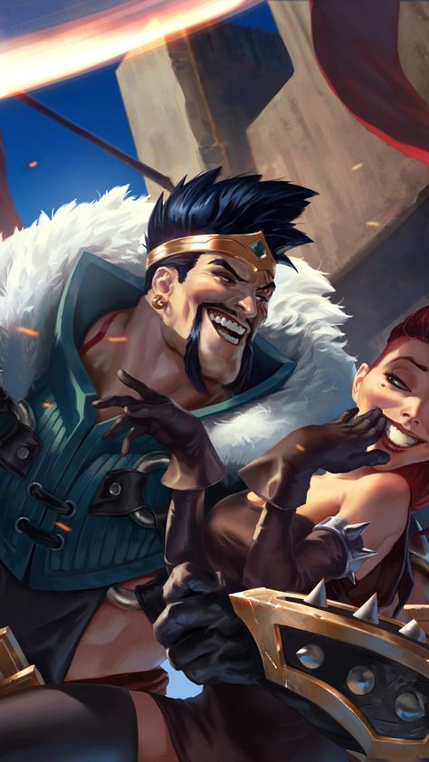 Sett Fanart, Draven League Of Legends, Rakan League Of Legends, Samurai Artwork, Mobile Smartphone, Riot Games, Lol League Of Legends, Fantasy Art Landscapes, Cyberpunk Art