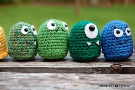 Easy Crochet Monster Pattern Free – 101 Crochet Patterns How To Start Crochet, Monster Crochet, Crochet Monster, Easy Amigurumi Pattern, Crochet Sloth, Crochet Monsters, Halloween Crochet, Yarn Projects, Crochet Patterns For Beginners