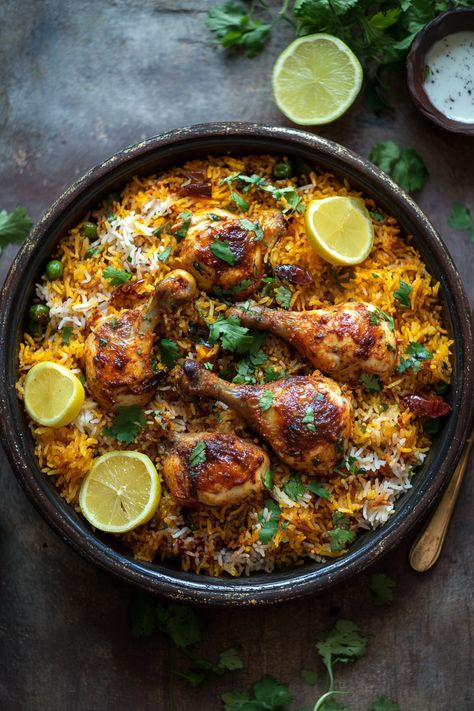 Summer Pizza, Chicken Dum Biryani, Dum Biryani, Stuffed Mini Peppers, Chicken Biryani, Chicken Masala, Biryani Recipe, Food Writing, Seasonal Ingredients